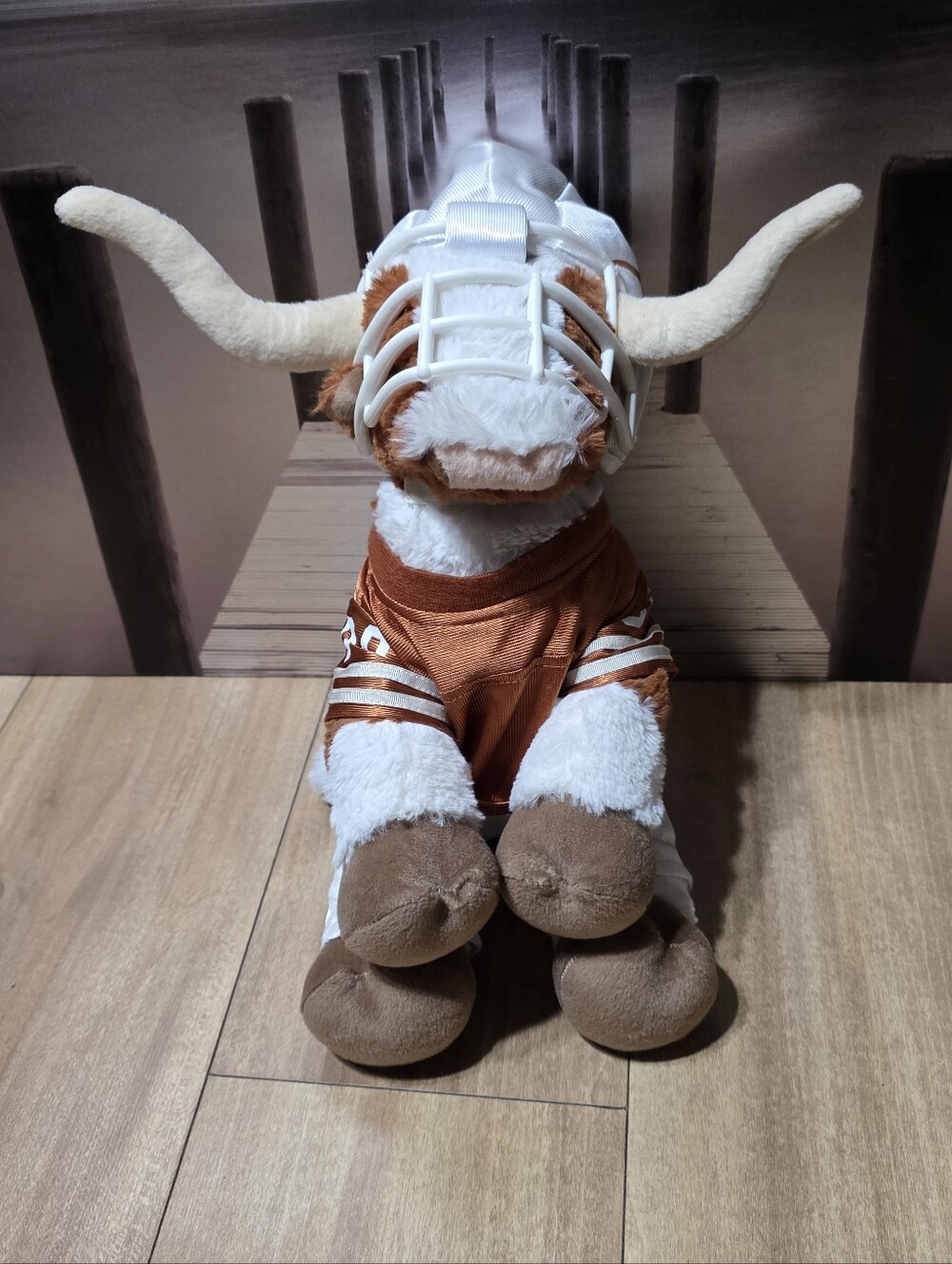 Oficcially Licensed Build-A-Bear University Of Texas Longhorns Bevo Mascot Plush